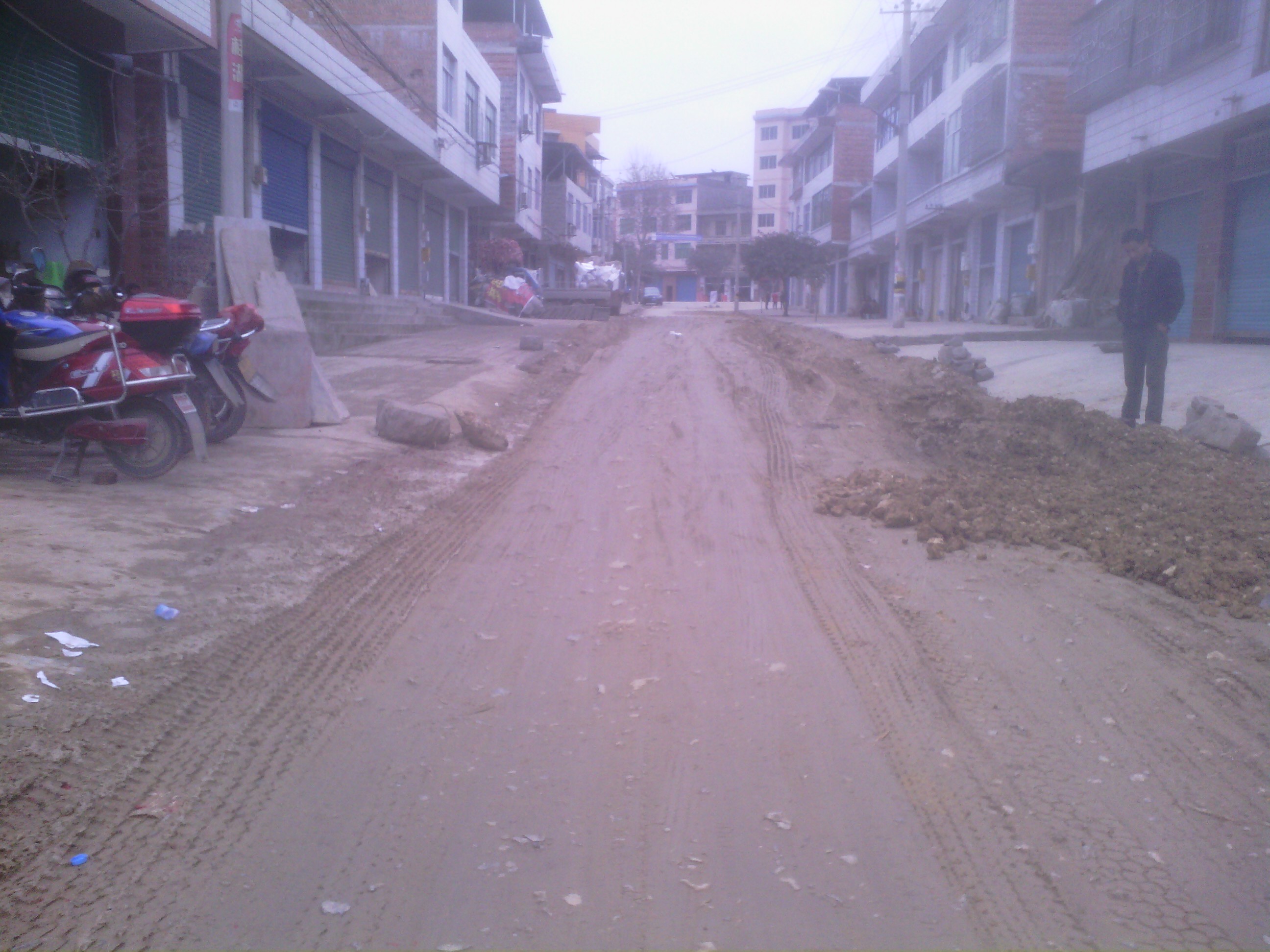 屏锦街道公路改造 - 今日梁平 - 梁平论坛