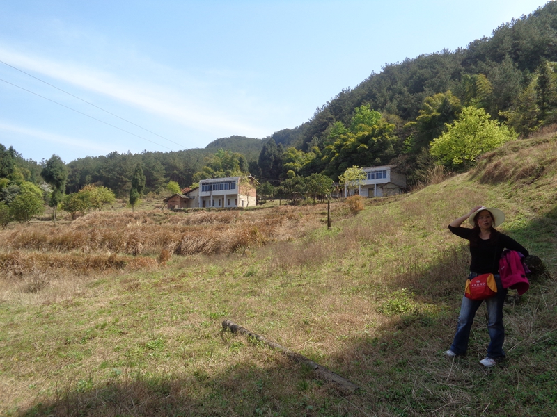 这里是大梨村七组地界 曾经人口稠密之所,如今己人去驴空